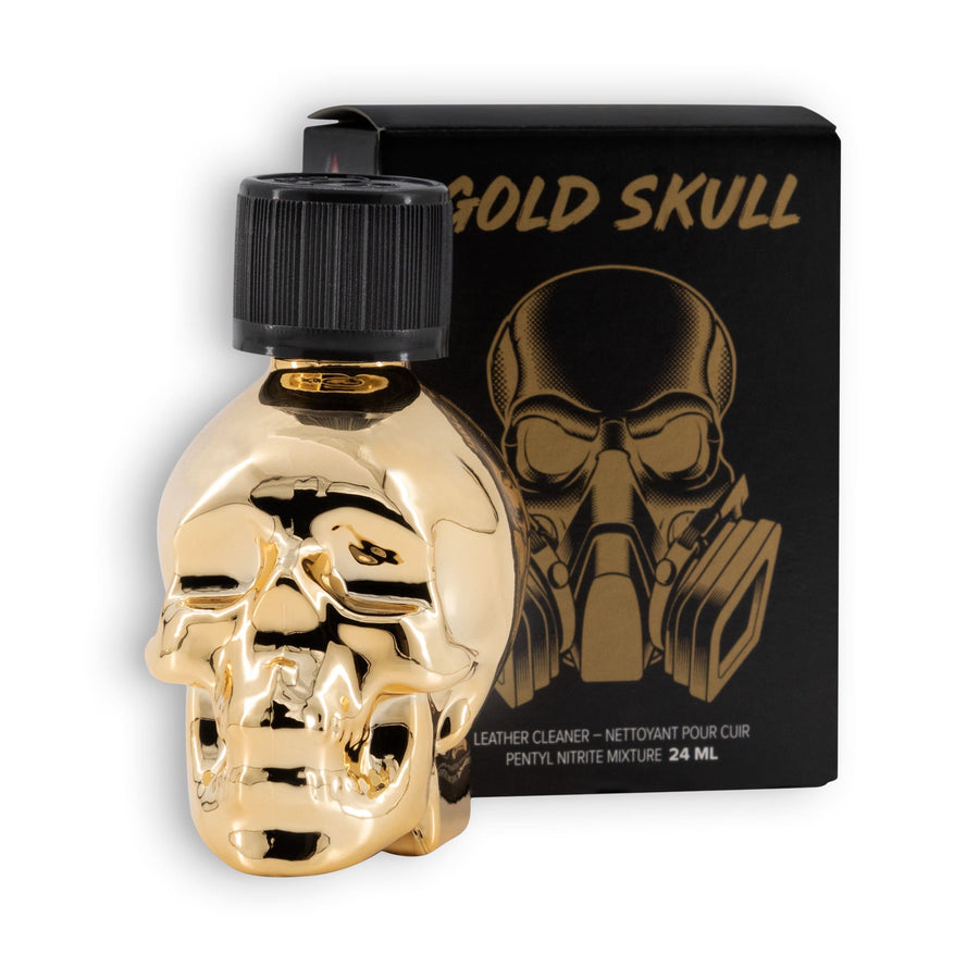 POPPER GOLD SKULL - Nitrito di Pentile - 24ml - Poppr.it